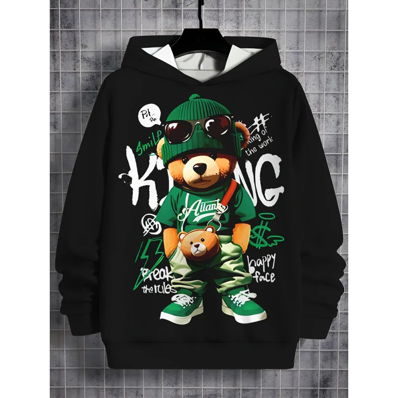 

Женская толстовка из ткани Health Cloth, весна 2026, с несминаемым капюшоном, с различными узорами, повседневная, удобная