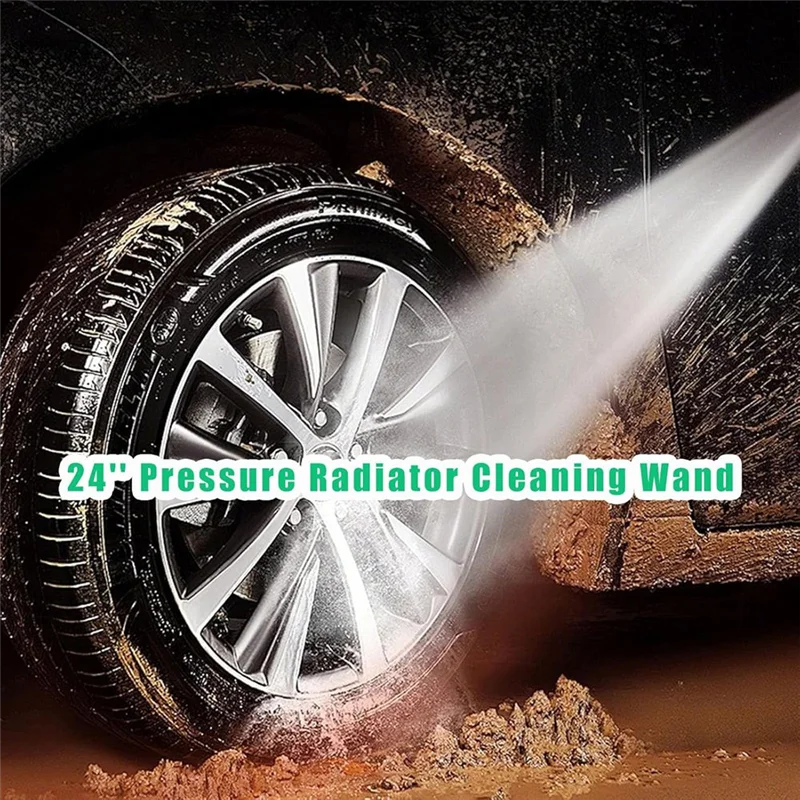 

24'' Pressure Radiator Cleaning Wand Car Radiator Cleaning Wand 4500 PSI For Automotive Radiators,Condensers