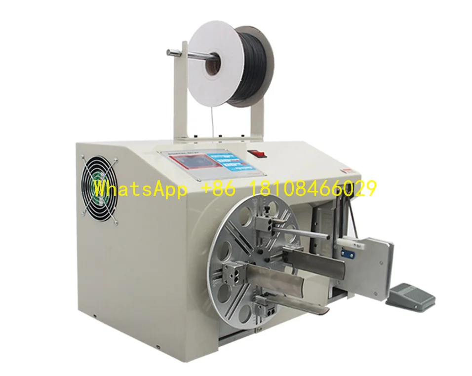 

Semi Auto Electric Wire Coiling Bundling Machine