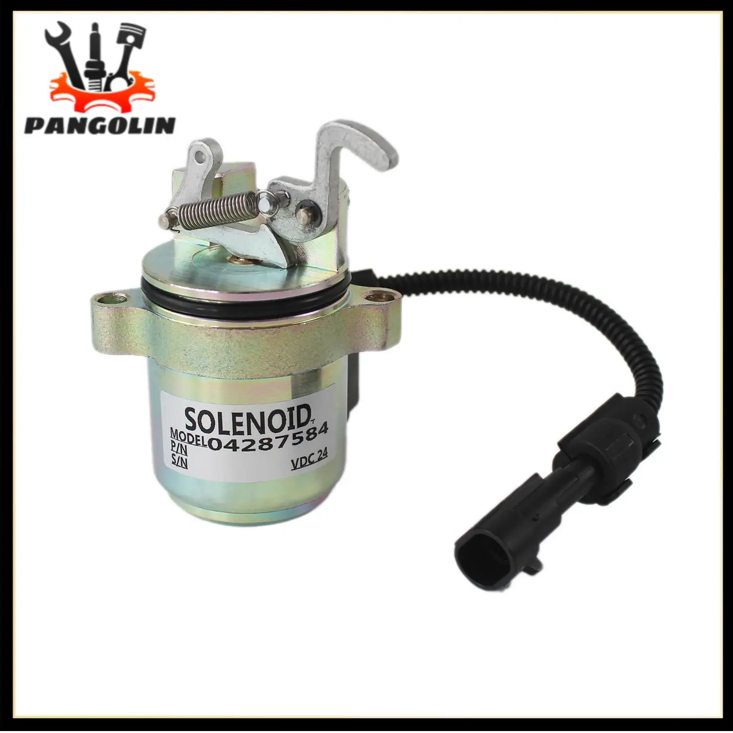 

Shutdown Solenoid Device 24V 04287584 0428-7584 for Deutz 1011 2011 Engines & Components Valves Engine Parts