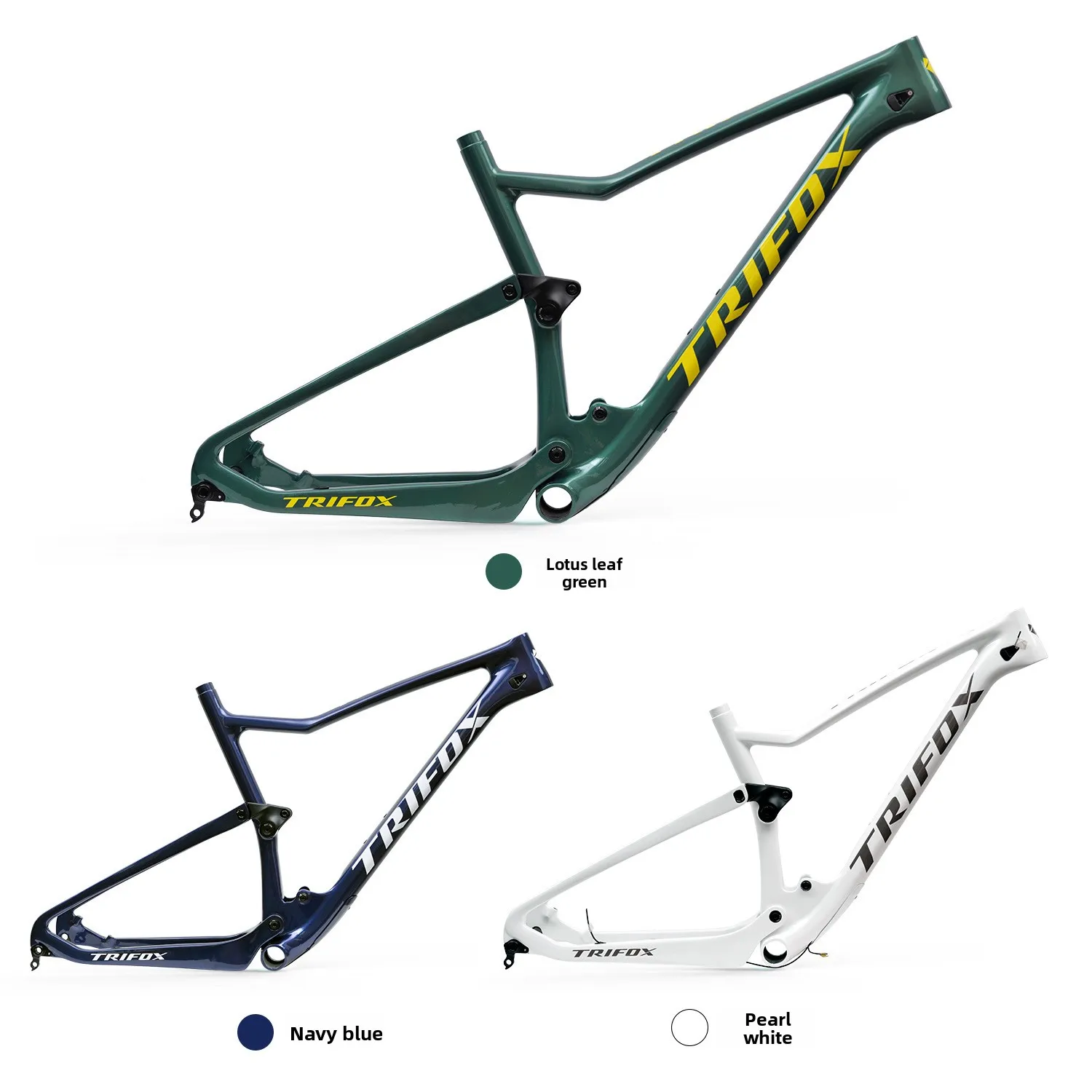 إطار دراجة من ألياف الكربون TRIFOX T800 Mountain XC إطار ذيل ناعم ممتص للصدمات على الطرق الوعرة