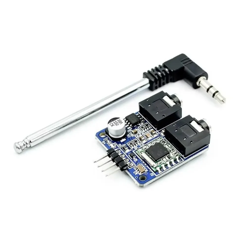 

TEA5767 Модуль FM-радиоприемника 76-108 МГц Стерео тюнер по всему миру для автомобильного аудио/MP3/портативных устройств