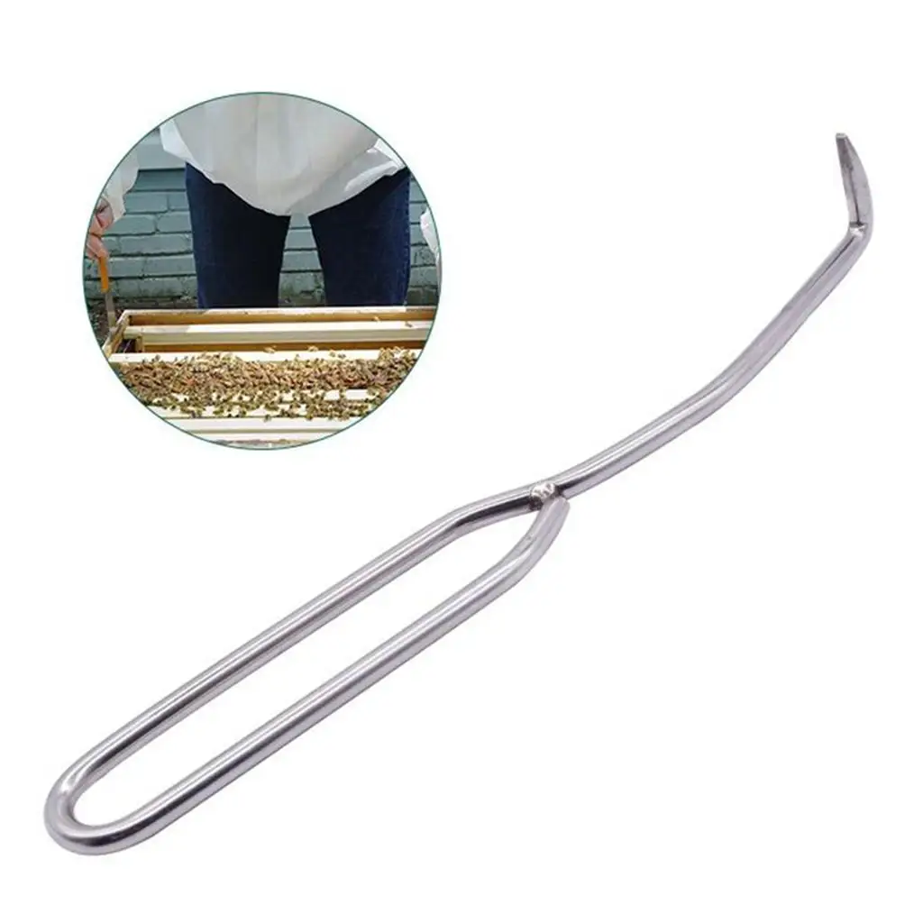 Beehive Scraper Tool Polished Stainless Steel Beekeeping Tool for