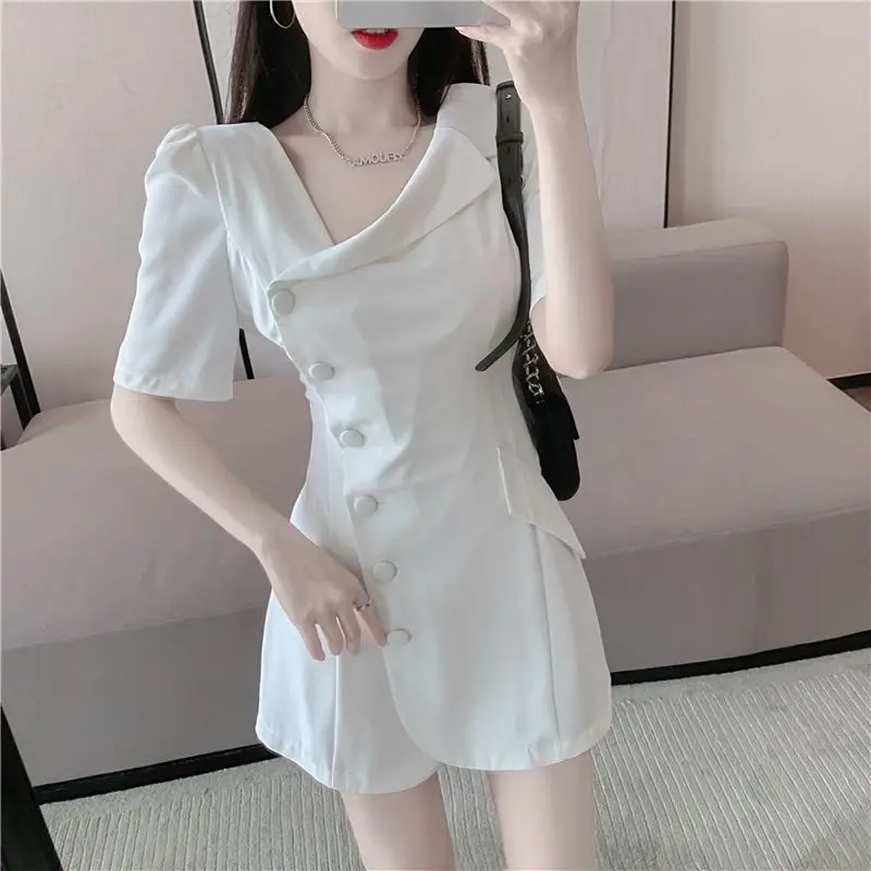 Clothing White Short Women\'s Dress Mini Female Dresses 2024 Formal Occasion Harajuku One-piece Promotion Hot Sensual Sexy Trendy