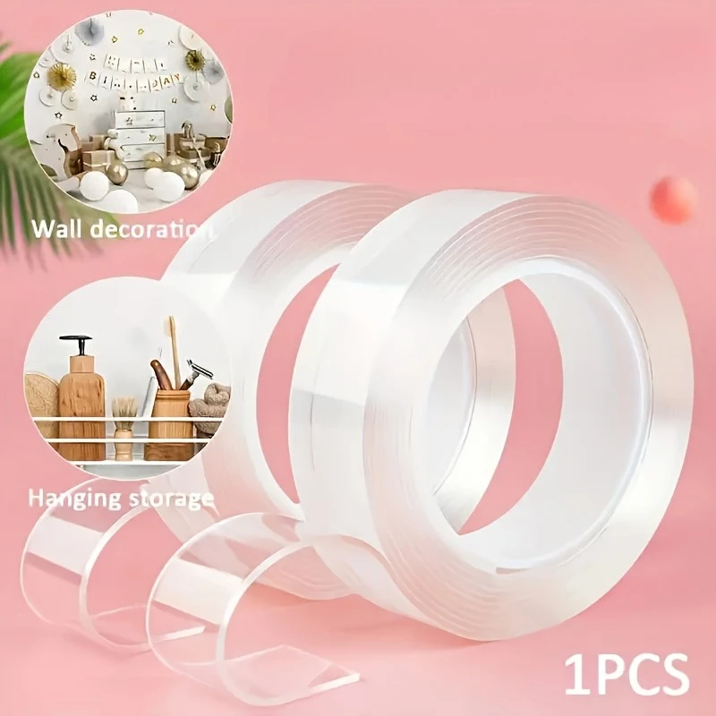 Waterproof and mildew proof sealing tape - anti slip transparent self-adhesive, used for kitchen countertop gaps, bathrooms, etc