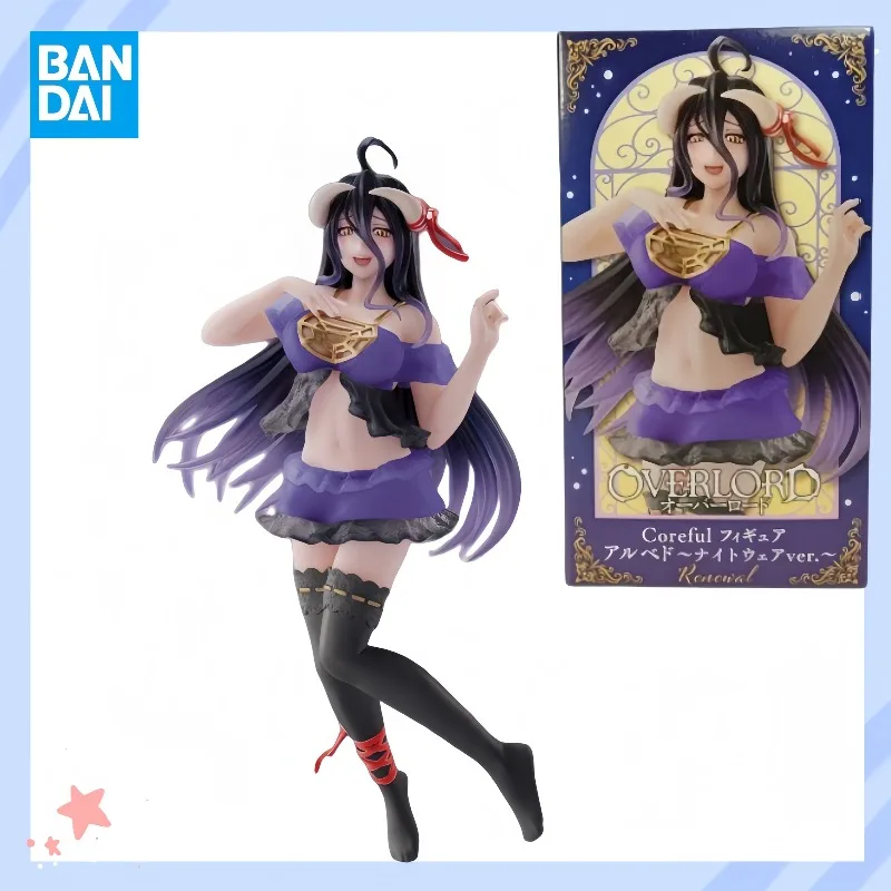 

[ in-Stock ] Original TAITO Genuine Coreful Figure Overlord IV Albedo Nightwear Ver Renewal 18cm Collections Models Toy Gift