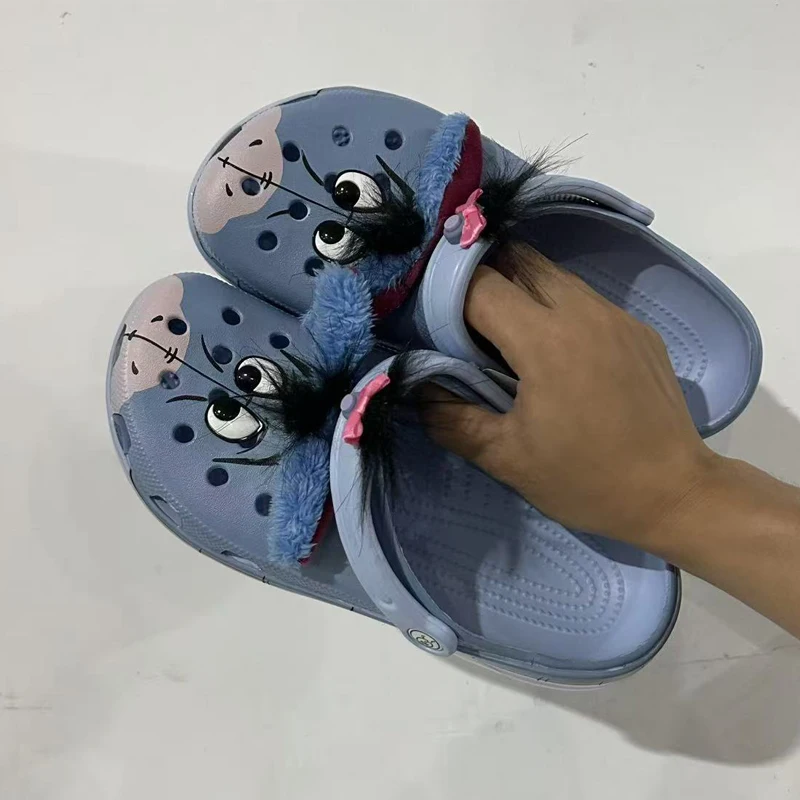 الجديد في المخزون ديزني دونكي سلسلة النعال الطرفية إيفا خفيفة للغاية باطن لينة أحذية مريحة متعددة الاستخدامات للبنين والبنات