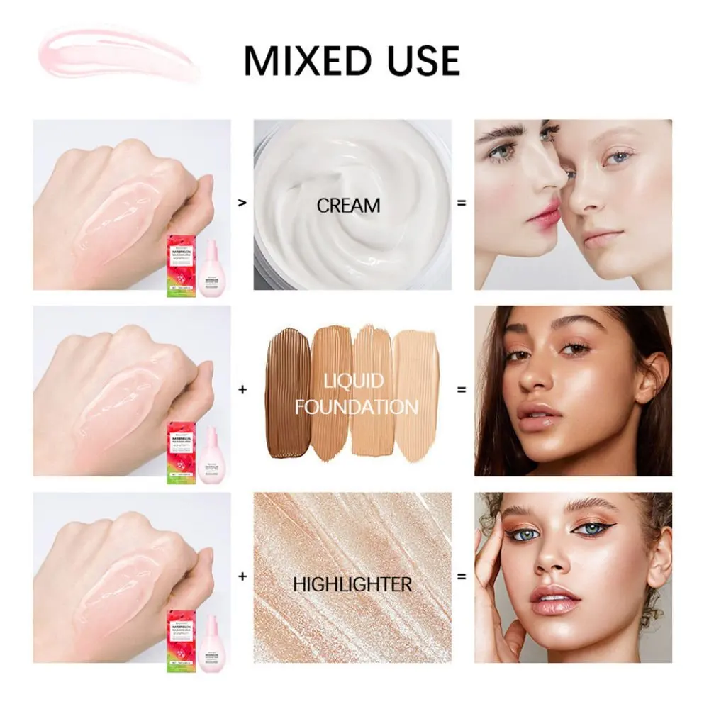 مصل العناية بالوجه نياسيناميد مستخلص البطيخ مكافحة الشيخوخة اشراق الوجه مرطب المسام تكرير لون البشرة مساء العناية بالبشرة