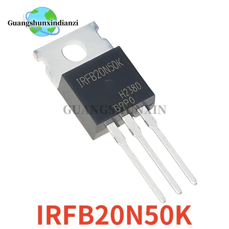 5-10-20PCS Brand New FB20N50K IRFB20N50K IRFB20N50KPBF 20N50 IRFB20N50 TO-220 N-channel 500V 20A MOS FET In Stock