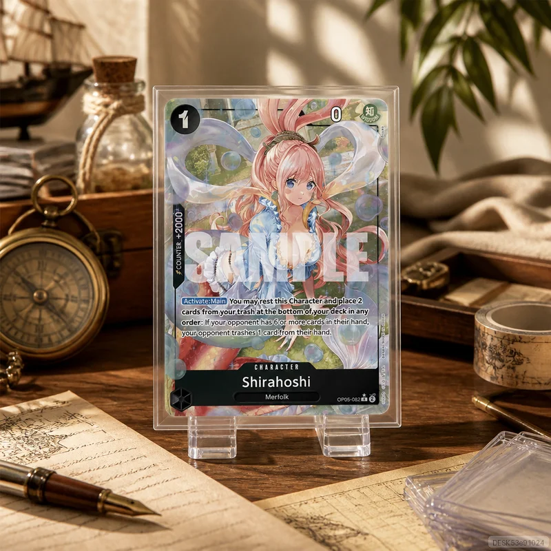 Shirahoshi OP05-082 en DIY OPCG Collection Cards Self Made Single Card Classic Game Anime Card Gift Toy 5PCS 10PCS Set