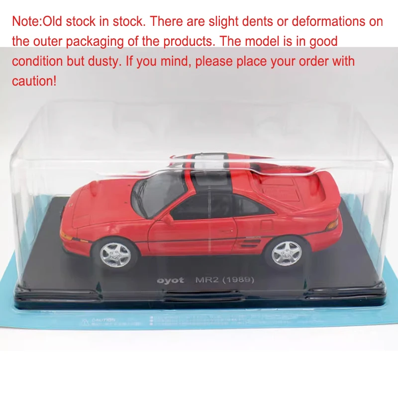 

Diecast 1:24 Scale MR2 1989 Sports Car Alloy Simulation Car Model Adult Classic Collection Gift Souvenir Ornament
