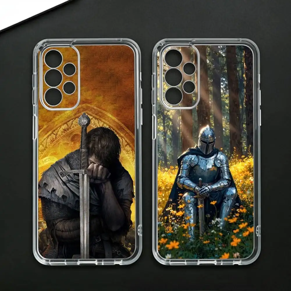 K-Kingdom C-Come D-Deliverance  Phone Case For Samsung Galaxy A71,A70,A52,A51,A40,A30 Transparent Cover