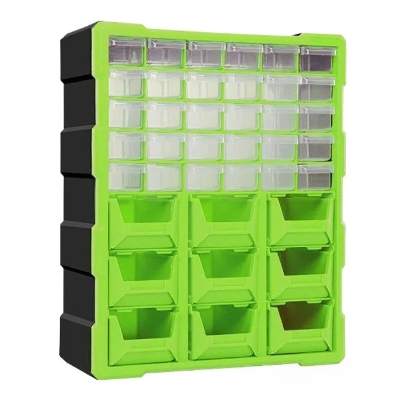Tool Boxes Multifunctional Plastic Organizer Box Potable Drawer-type Screw Accessory Storage Box Professional Tools Packaging