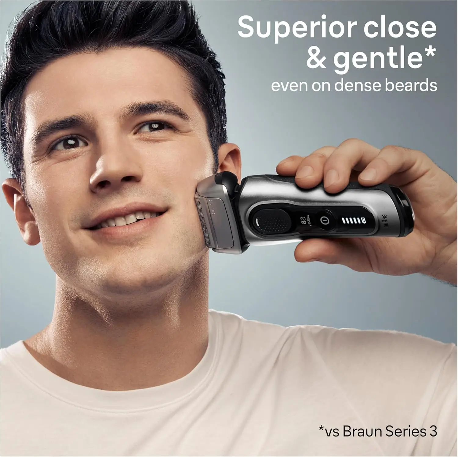 Electric Shaver, Holiday Gifts for Men, Shaving Kit with 4+1 Shaving Elements, Precision Long Hair Trimmer, Smart