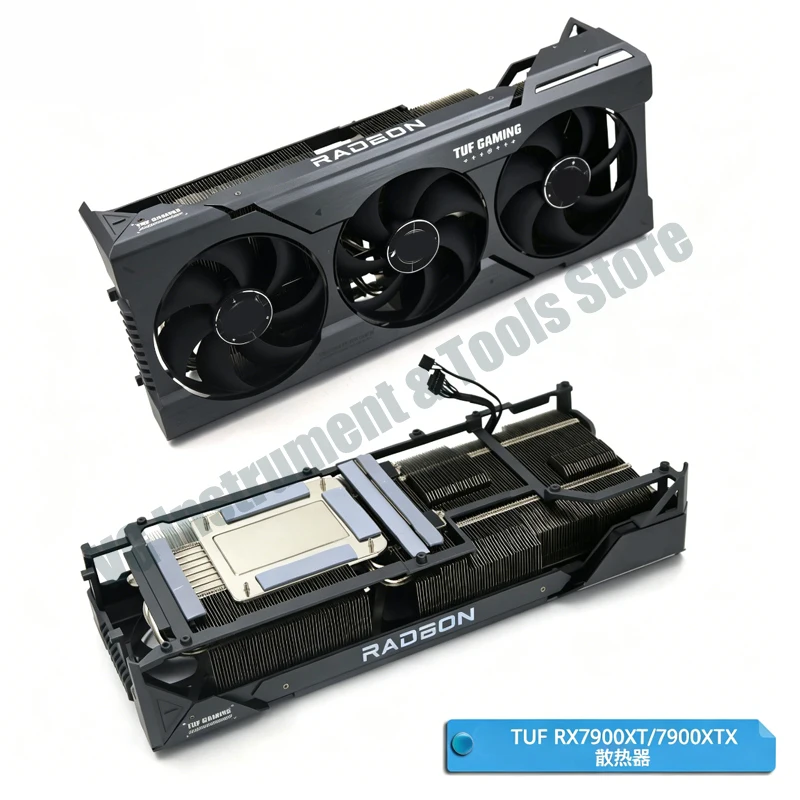 Geeignet für ASUS TUF RX7700XT 7800XT 7900XT 7900XTX Esports Agent Kühlkörper-Rückplatte – Detail 2
