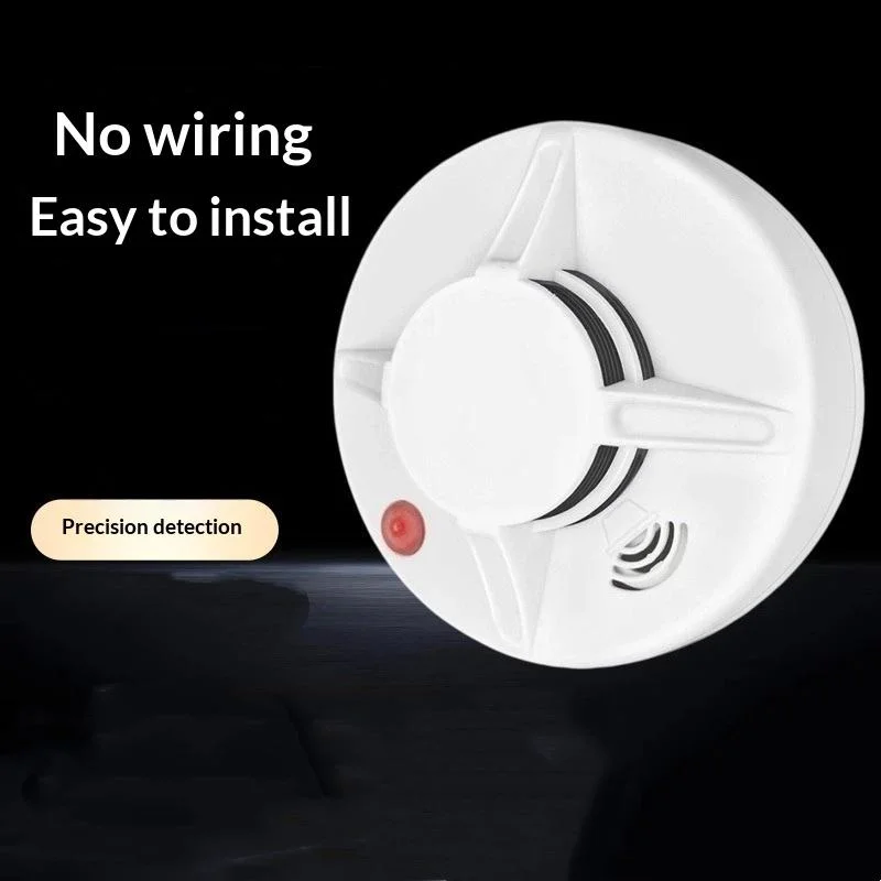 4G NB Smart Smoke Detector Real Time SMS And Mobile Alert High Sensitivity Fire Alarm For Home Kitchen Warehouse Safety【SMQ】