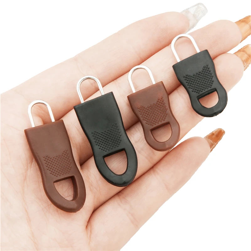 8Sets/lot Replacement Zipper Puller For Clothing Zip Fixer For Travel Bag Suitcase Backpack Zipper Pull Fixer For Tent Garment