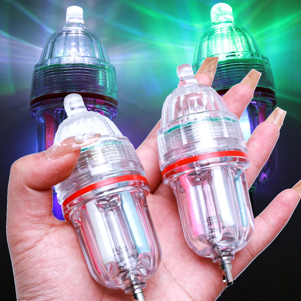 

10 шт. высококачественные фонари для подводной рыбалки, ночные фонари для привлечения рыбы, мигающие, ночник, трубчатые фонари для приманки для рыбы