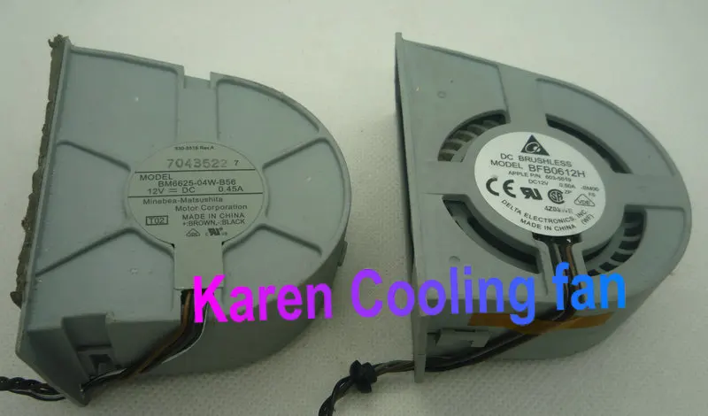 6CM BFB0612H 6025 12v 0.5a  BM6625-04W-B56 12v 0.45a Blower fan P/N: 603-6577 p/n: 603-5519