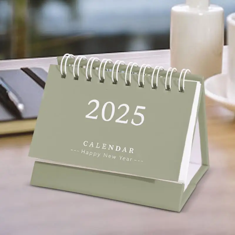 Stand Up Calendar Creative 2025 Calendar Standing Calendar Desk Decorations Family Planner 2025 Monthly Calendar For Daily