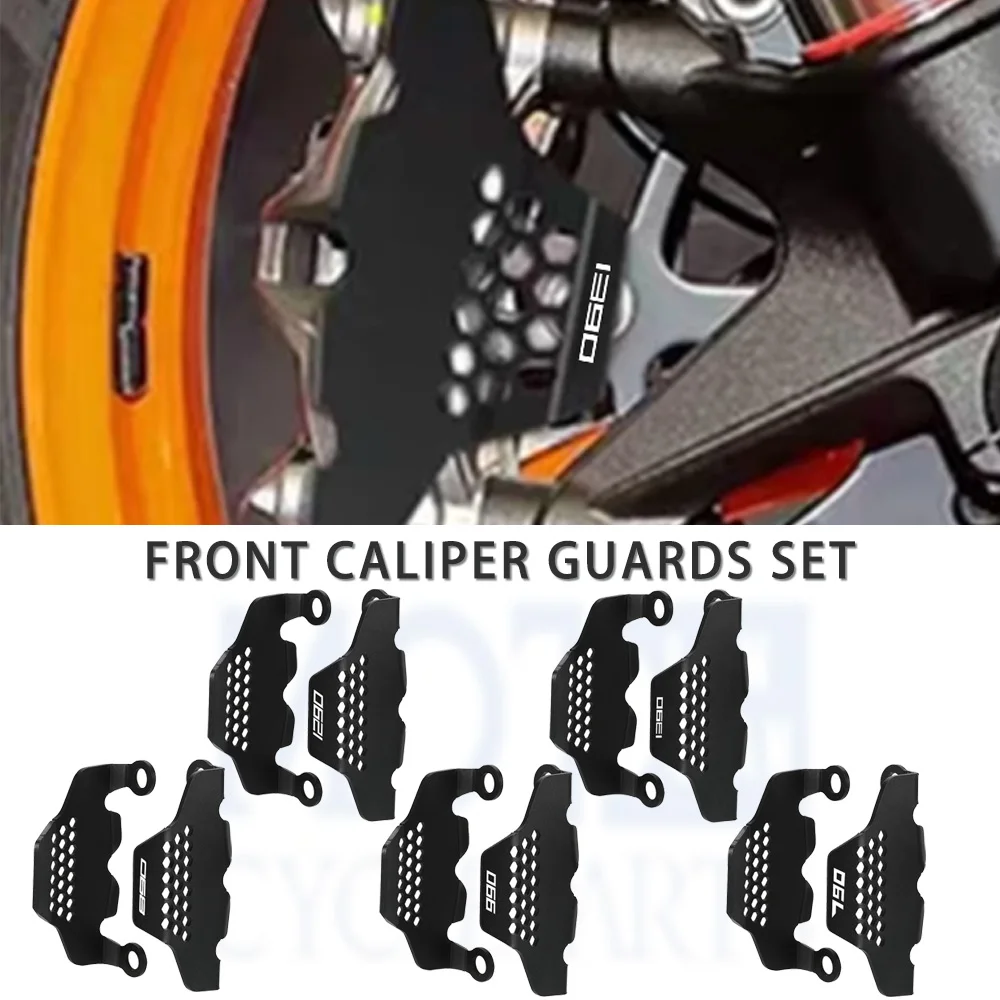 2026 For SuperDukeR 790 890 990 DUKE 1290 1390 690SMC R Front Caliper Guard Motorcycle Front Brake Master Cylinder Guard Cover