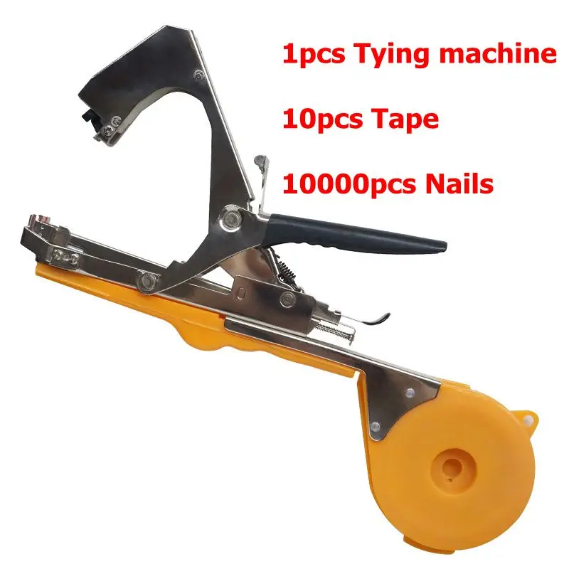 

Hand Tying Binding Machine Tying Machine Plant Garden Plant Bundle Tapetool Tapener With 20 Rolls Of Tape Garden Tools