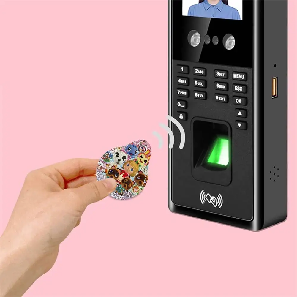 Game A-Animal C-Crossing Creative Cartoon Pattern Sensitive Access Card Protective Sleeve Keychain Fashion Decorative Pendant