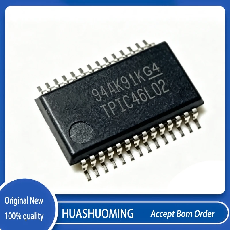 10Pcs/Lot TPIC46L02DBR TPIC46L02DB TPIC46L02 SSOP-28