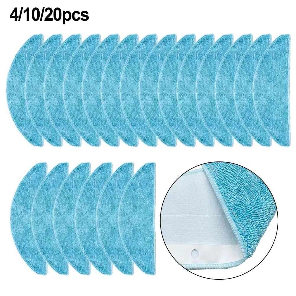 4/10/20pcs Vacuum Cleaner Mop Cloth Mop Pad For Conga 8290 Immortal Ultra Power Home Vacuum Cleaner