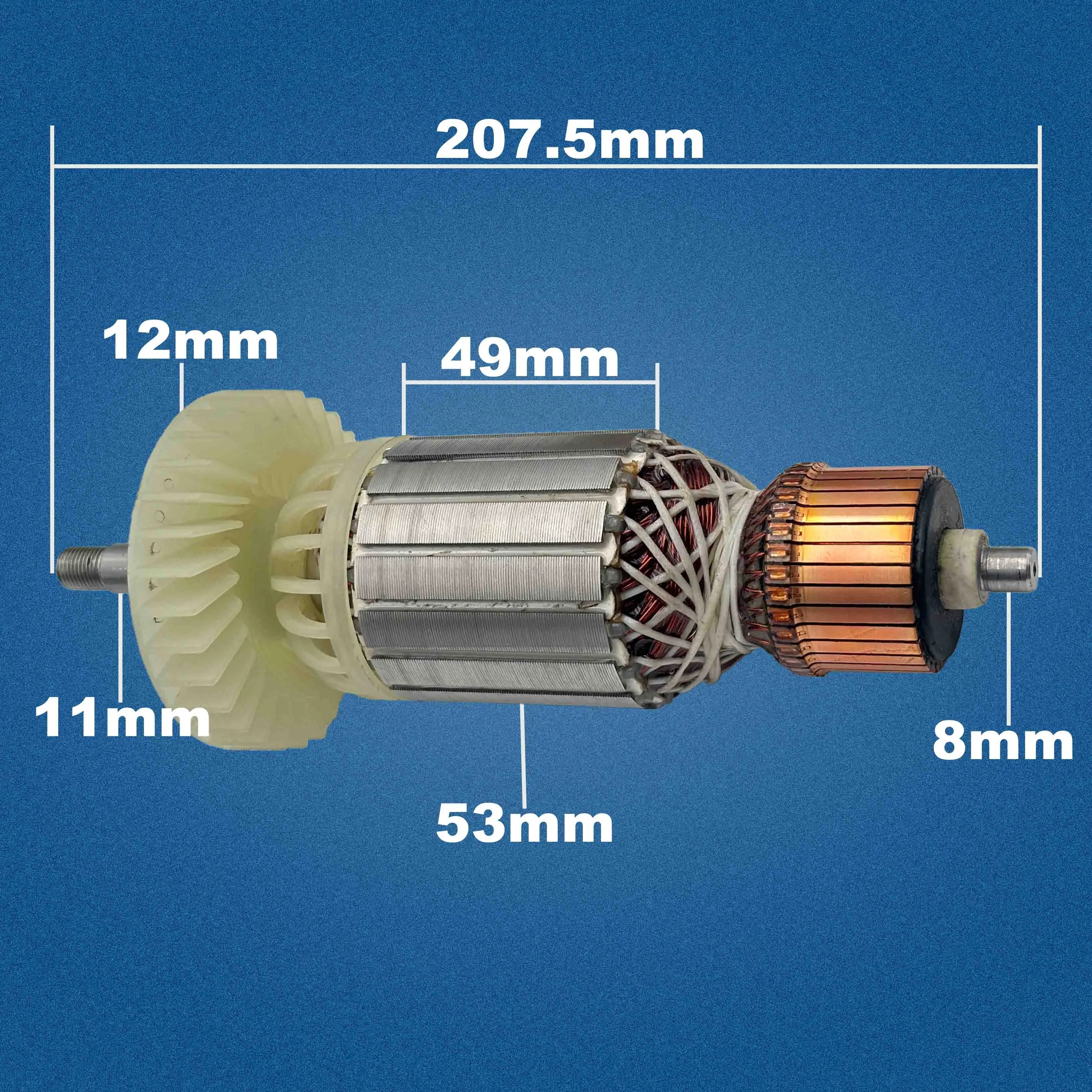THAF W21-180 W20-180 W21-230 W20-230 Armature Rotor For METABO