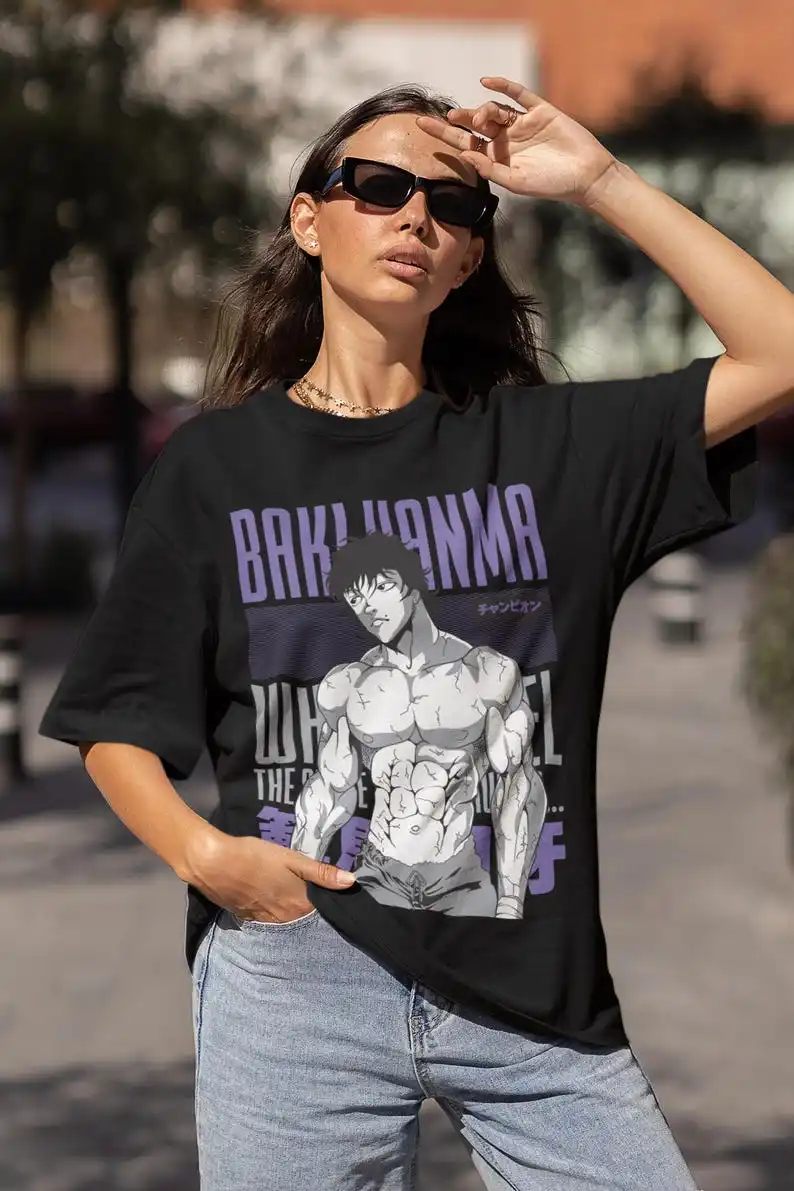 Ultimate Martial Arts Anime Unisex T-shirt - Japanese Manga Graphic, Combat Sports Design, Powerhouse Fighter Wear,