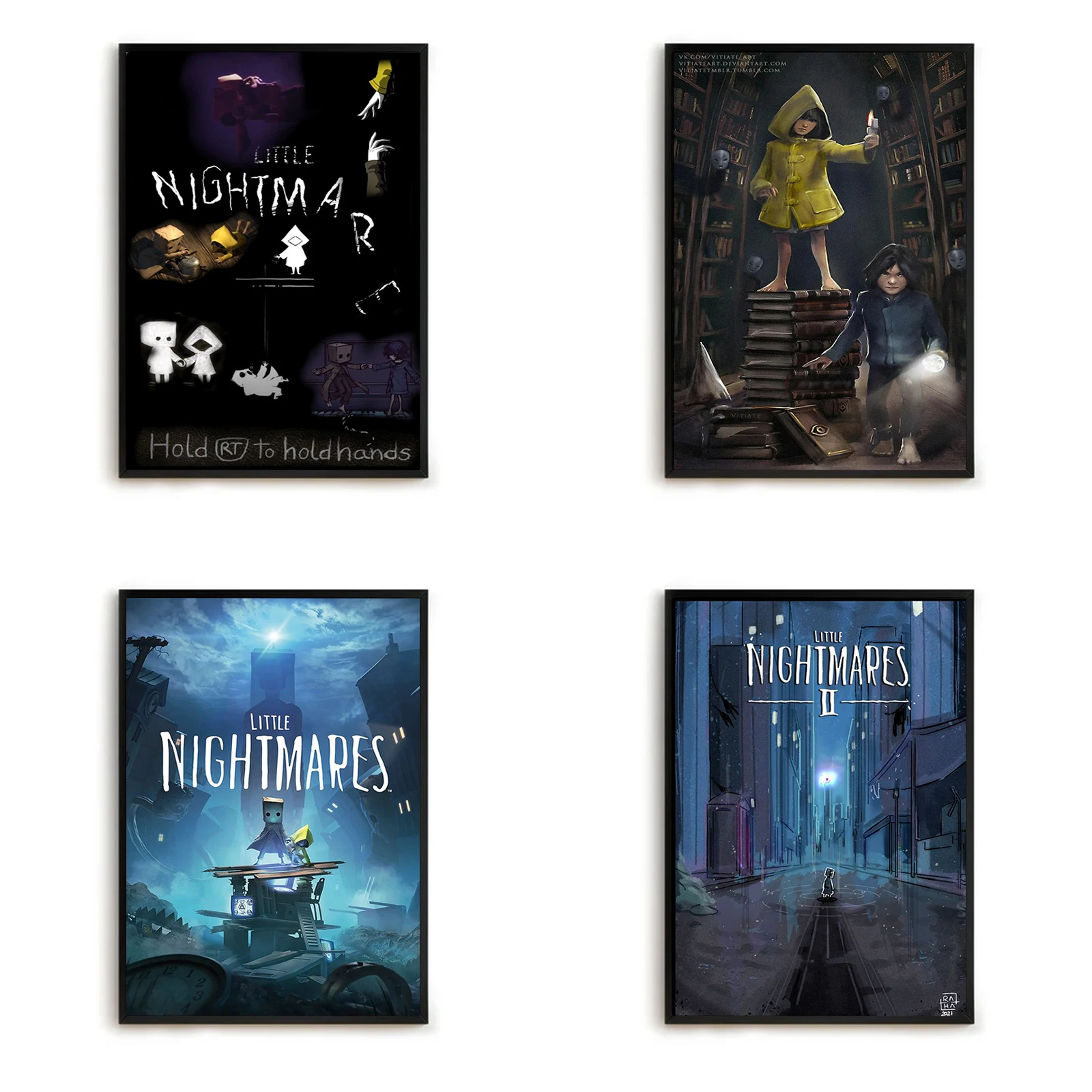 

Game L-Little Nightmares Poster Interior Paintings Wall Decor Decoration Home Decorations Decorative Painting on Canvas Room Art