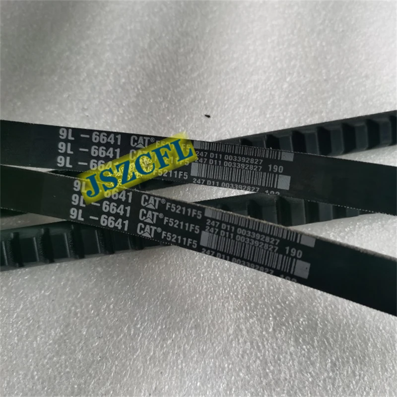 1 PC Nuovo 9L-6641 per CAT Motore Escavatore Macchine edili Generatore Ventola Cintura 9L6641
