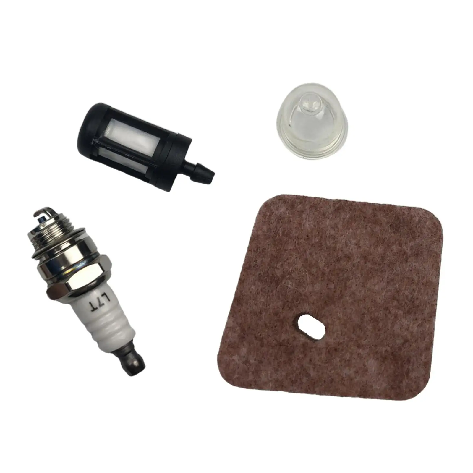 Tune Up Parts Air Filter Spark Plug Primer Bulb for FS55RC FS55T Brushcutter Hedge Trimmer