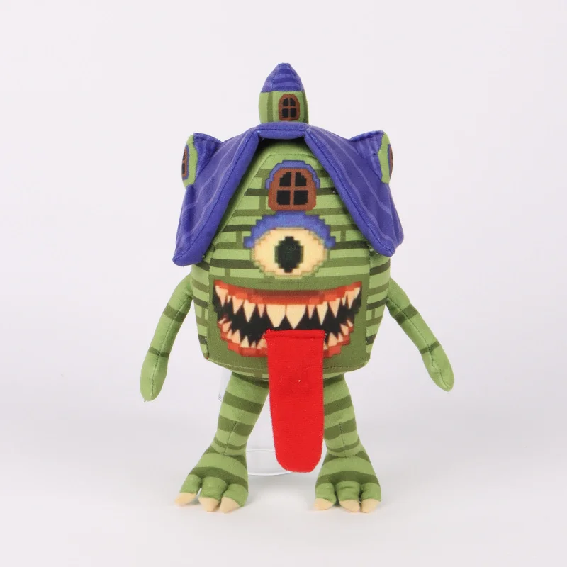 뇌를 훔치다 브레인 레드 플러시 인형 게임 장난감