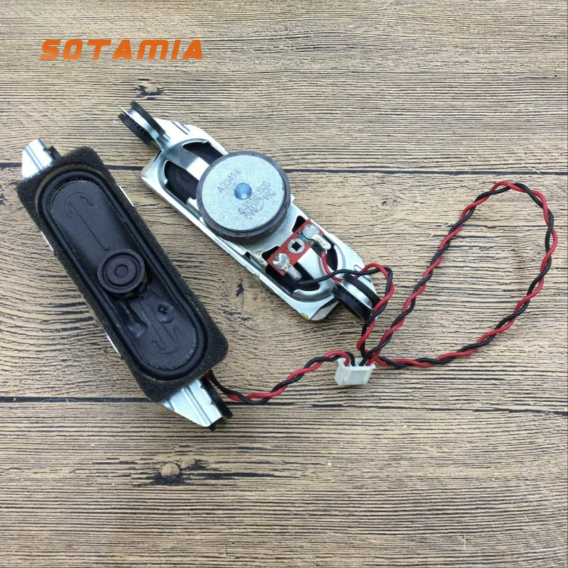 SOTAMIA 2PCS LCD TV Full Range Audio Speaker 16 Ohm 6W 3090 LCD Speaker General Electric Loudspeaker Update Suitable for TCL