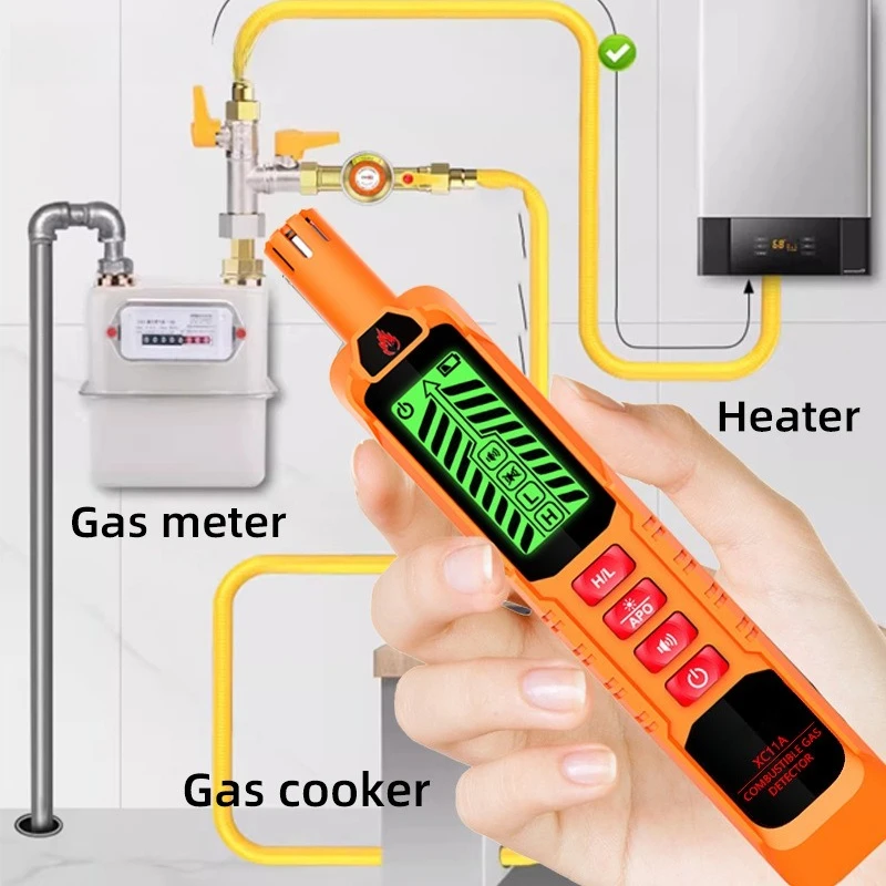 Portable combustible gas detector Industrial explosion-proof natural gas liquefied gas leak alarm