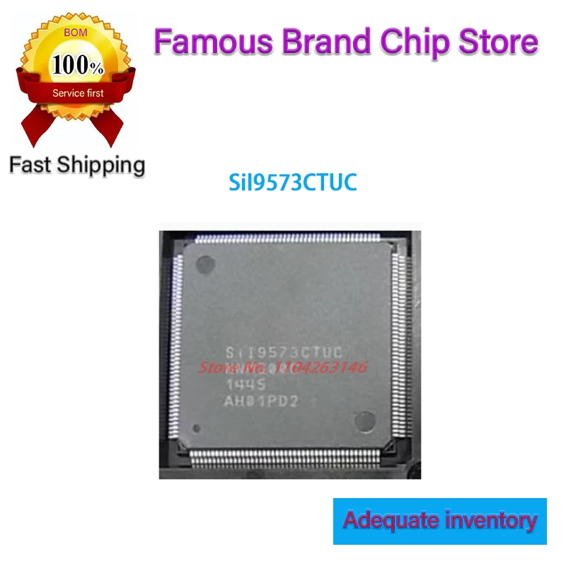 2-10PCS New SiI9573CTUC SiL9573CTUC TQFP-176  Chip