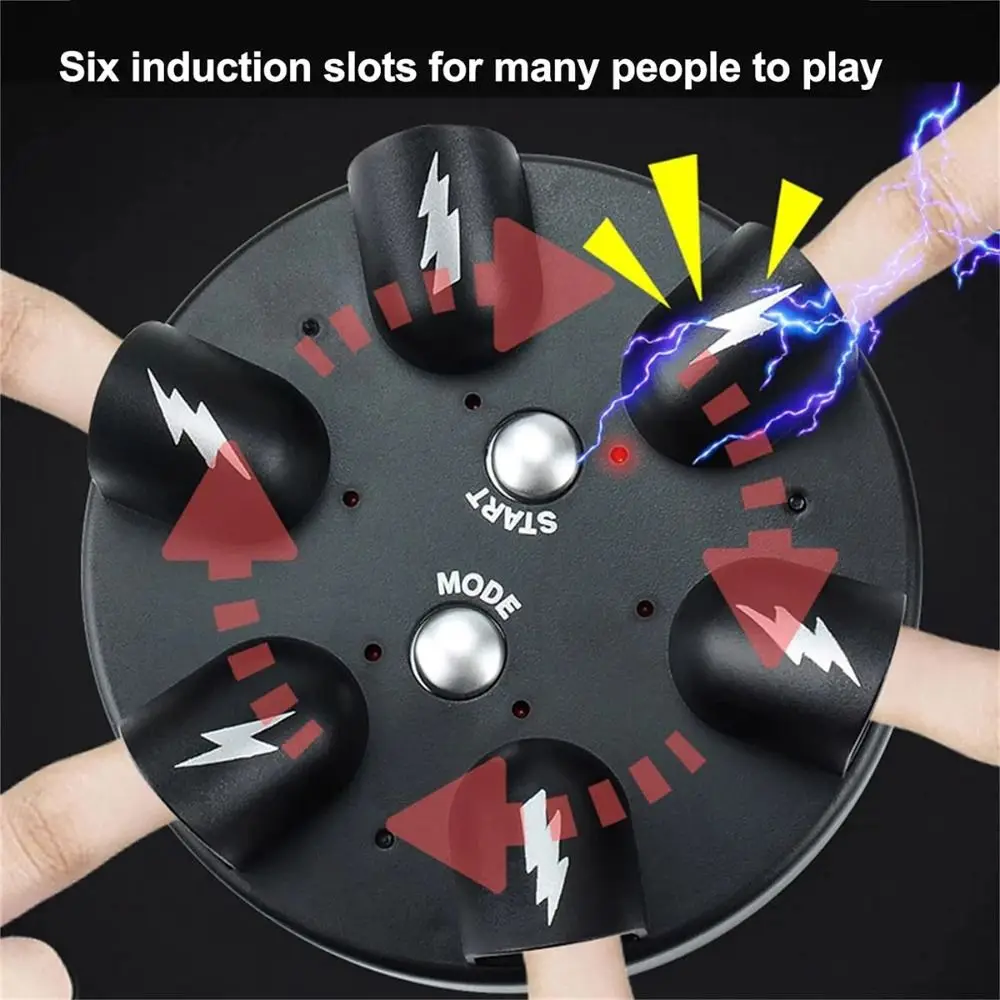 

Punishment Electric Shock Finger Game Funny Props Finger Game Machine Interesting Tricky Electric Shocking Roulette