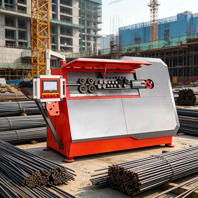 Double Wire CNC Stirrup Bending Machine 5-10mm Rebar for High Output Rebar Processing Plant