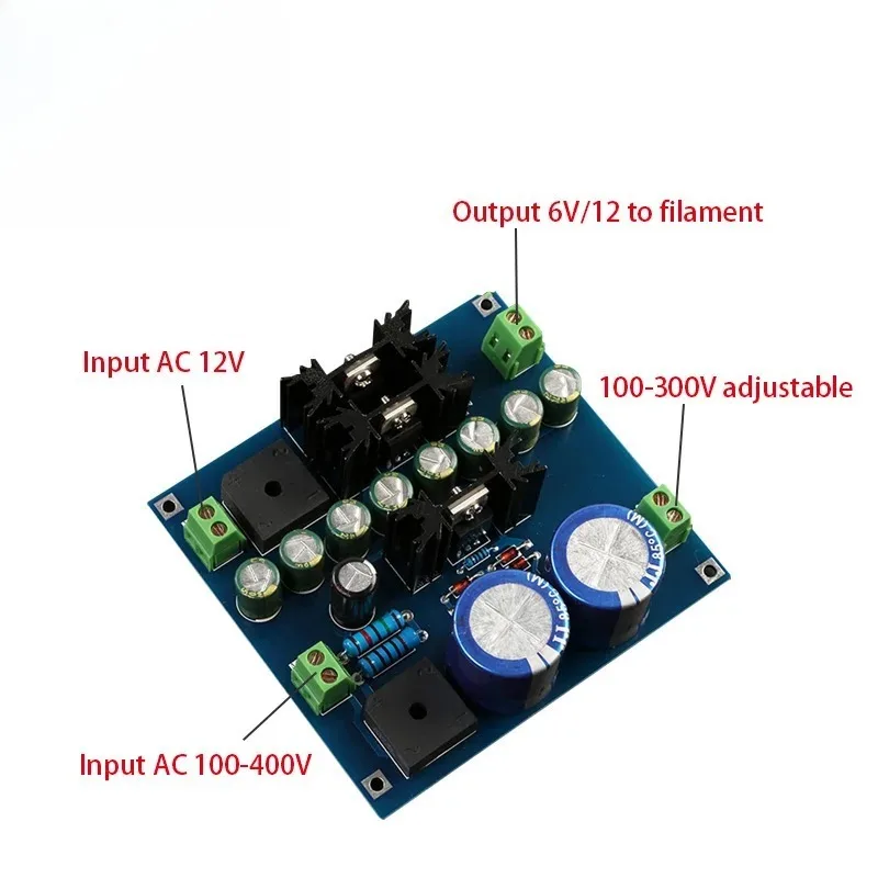 Latest 12V High Voltage Filament Filter Regulated Power Supply Board for Tube amp / Pre-amp / Amplifier