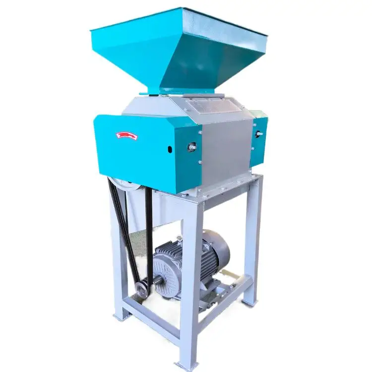 

Electric Double-Roll Crusher with 4 6 Petal Blades for Efficient Corn Sorghum Peanut Crushing