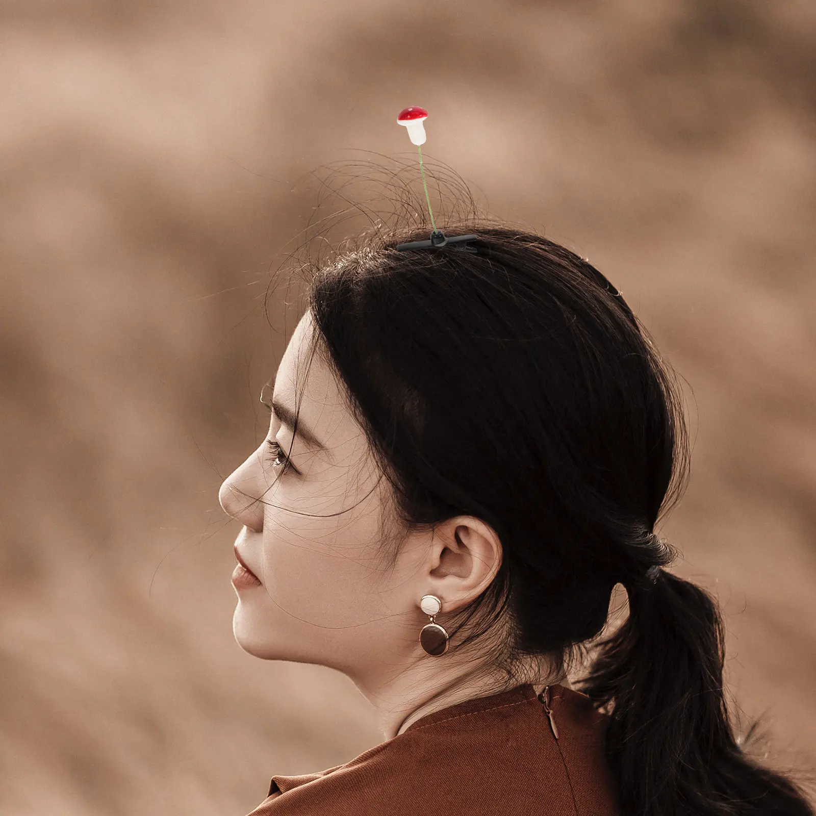 

10Pcs Fruit Hair Clip Sprout Flower Grass Style Women Elegant Hairpin Headwear Random Pattern Women Hair Pin Accessories