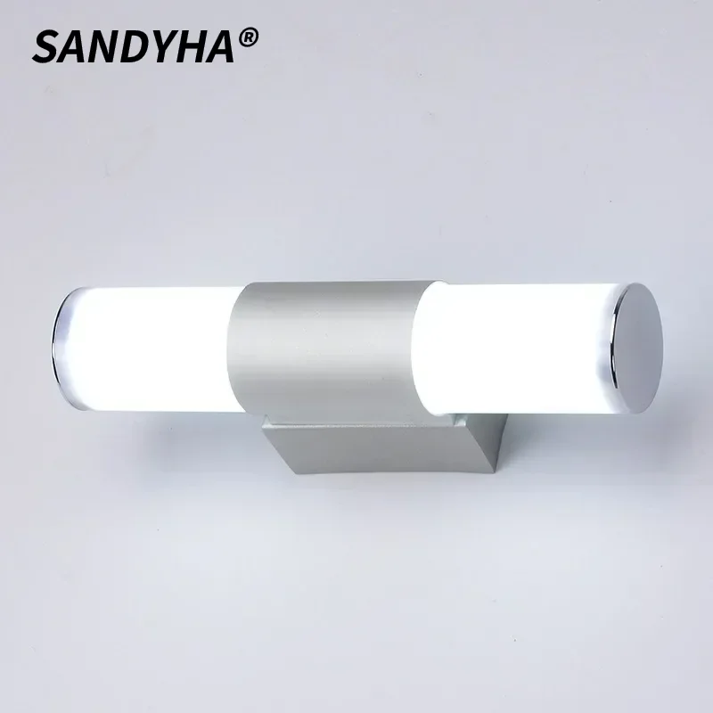 

SANDYHA Modern Wall Lamps Energy Saving LED Mirror Headlight Waterproof Eye Protection Lighting Fixtures For Bathroom Home Decor