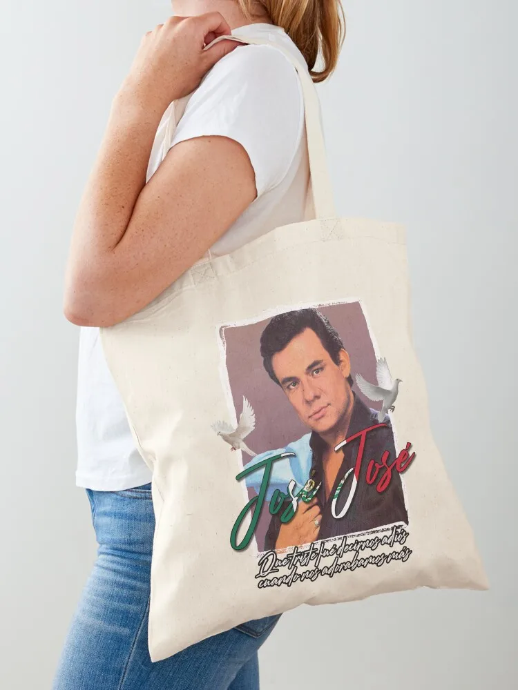 Jose Jose, El Principe de la Cancion Tote Bag custom canvas bag tote bag tote men's Women's shopper