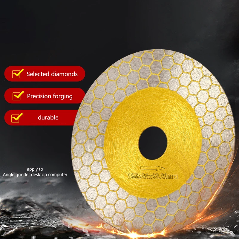 115-125mm Diamond Cutting Disc Tile Ceramic Dry Cutting And Grinding Circular Saw Blade Power Rotory Tool