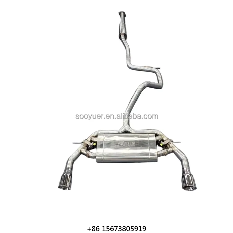 

Valved Catback Exhaust Pipe for Rs ST1.5 Stainless Steel Tuning Exhaust System MufflerCustomed