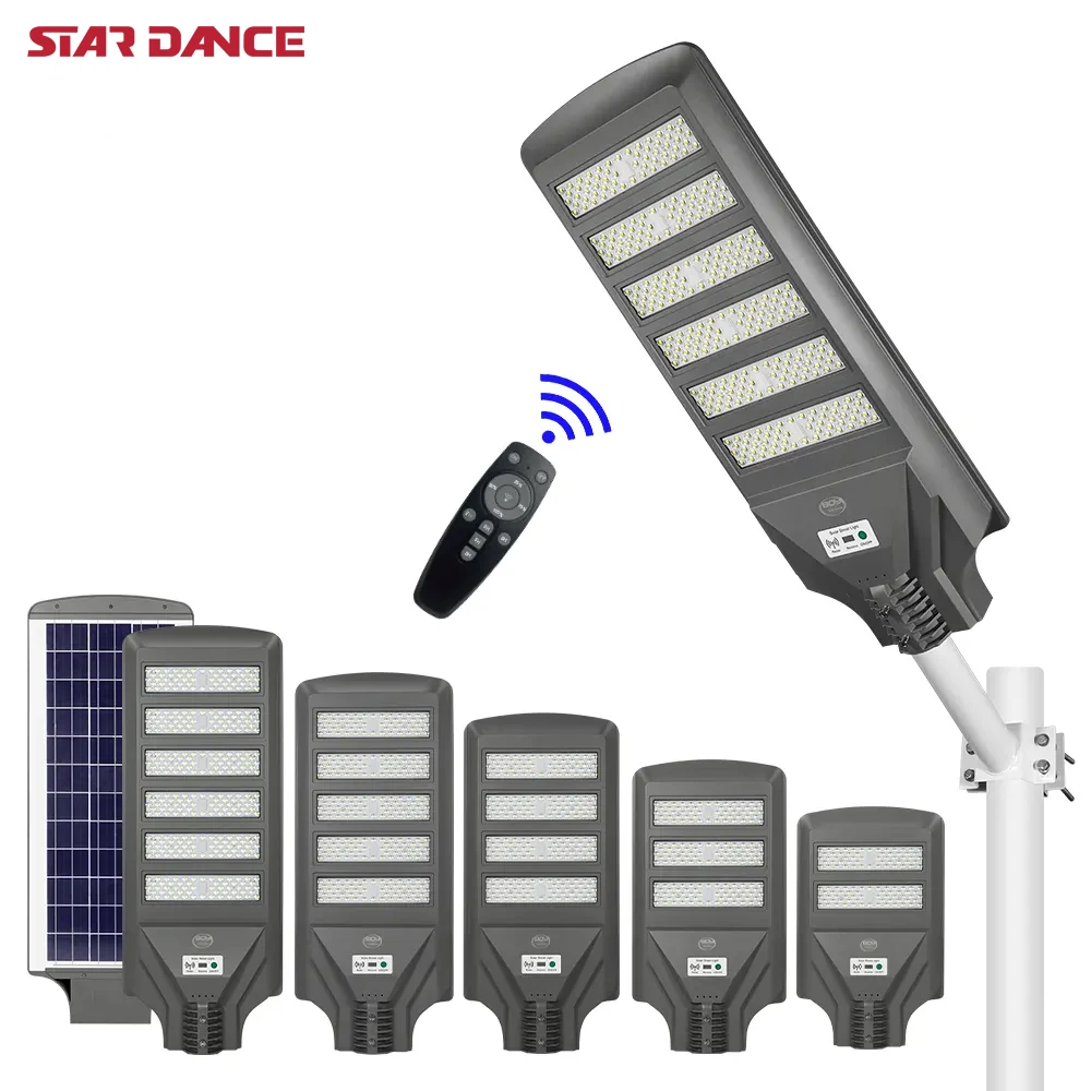100w 200w 300w 400w 500w All in One Integrated Ip65 Smd Led Outdoor Solar Street Light