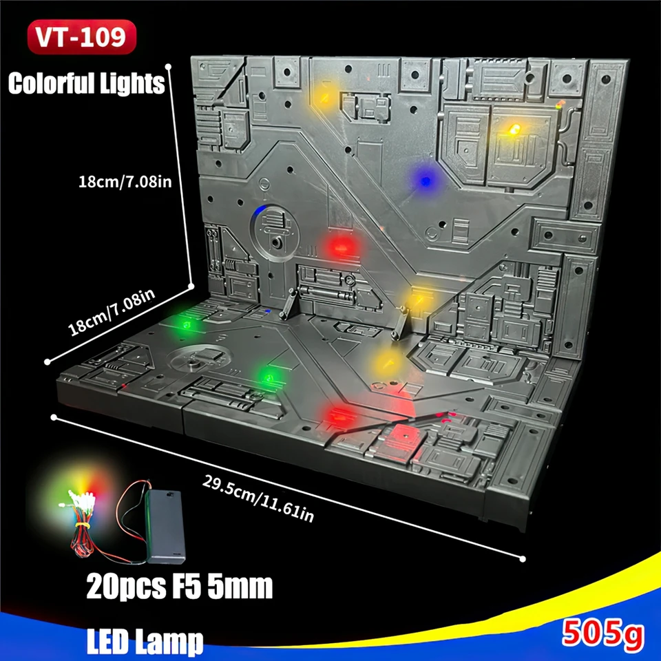 For Gundam 144 100 Model Display Base LED Hanger 6