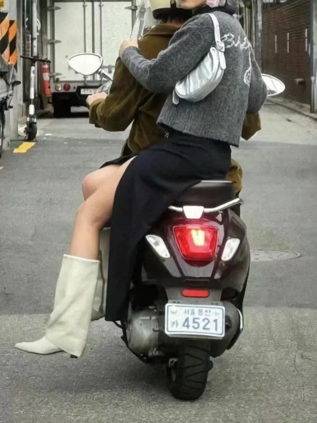 ay Wollmischung gestrickter Reißverschlusspullover mit gestickten Buchstaben Casual Commute Sle Long Sve ort Länge rund Ne